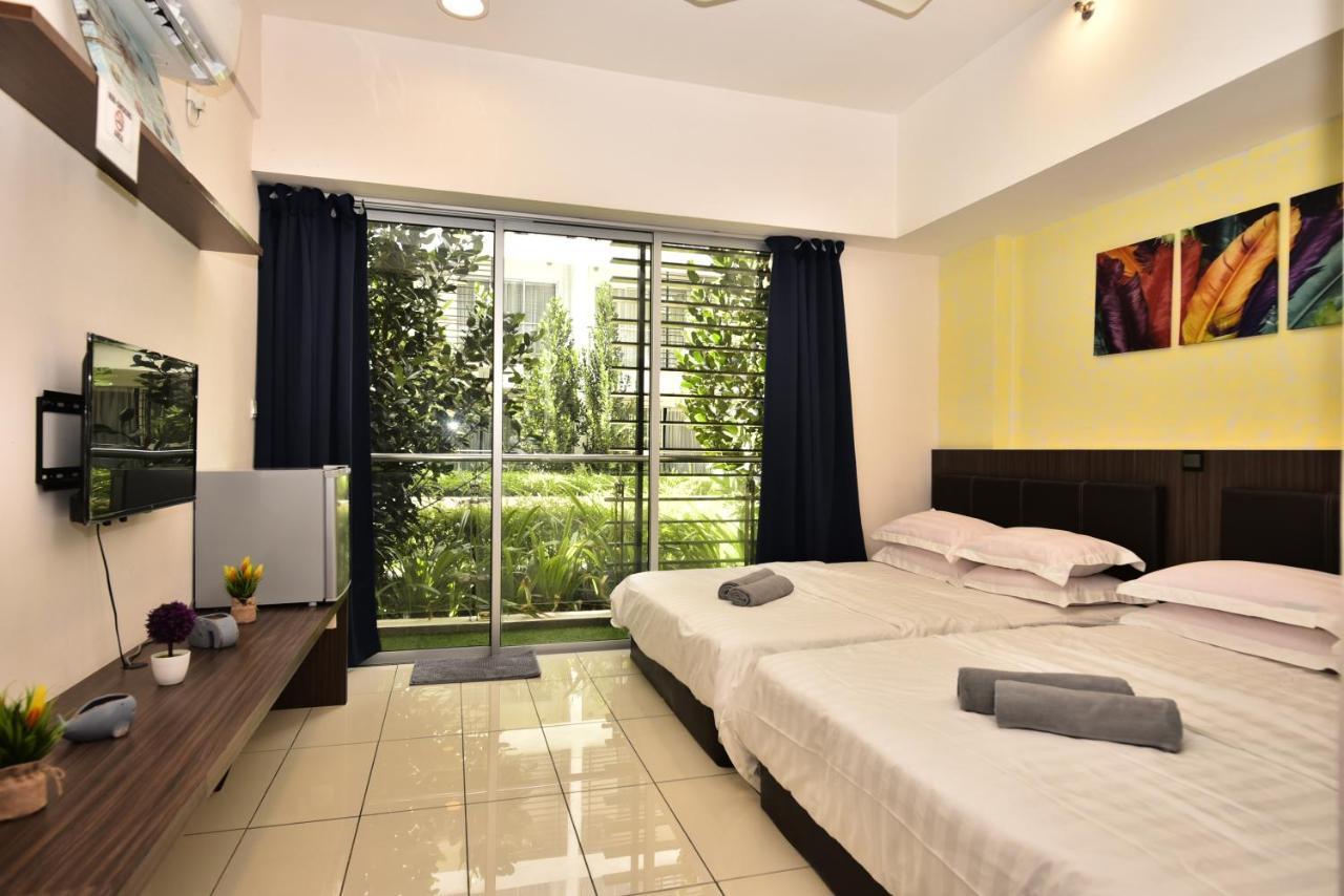 H&F Homestay The Two Owls Nest Aeropod Sovo Studio Room - 2 Queen Bed - Near Airport - Free Parking Kota Kinabalu Zewnętrze zdjęcie